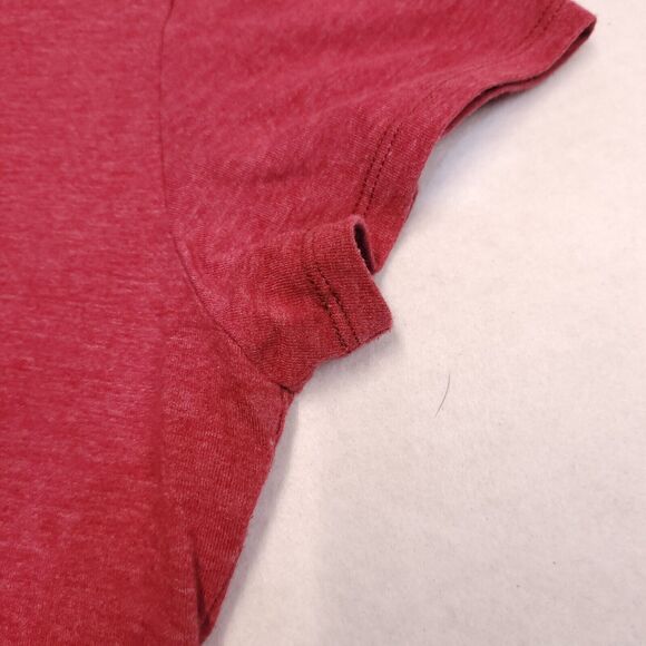 Adidas All In Short Team Casual Graphic T Shirt Womens Size Large L Red Cavs - Picture 7 of 10